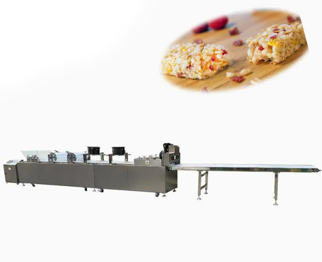 MK-75 Peanut Brittle / Peanut Crunch Bar / Sesame Candy Bar Making Machine Linha de corte com tela sensível ao toque