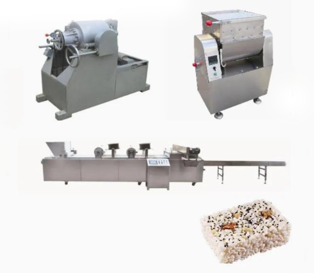 Barra contínua e automática da barra de chocolate/cereal que faz a máquina 380V 50Hz