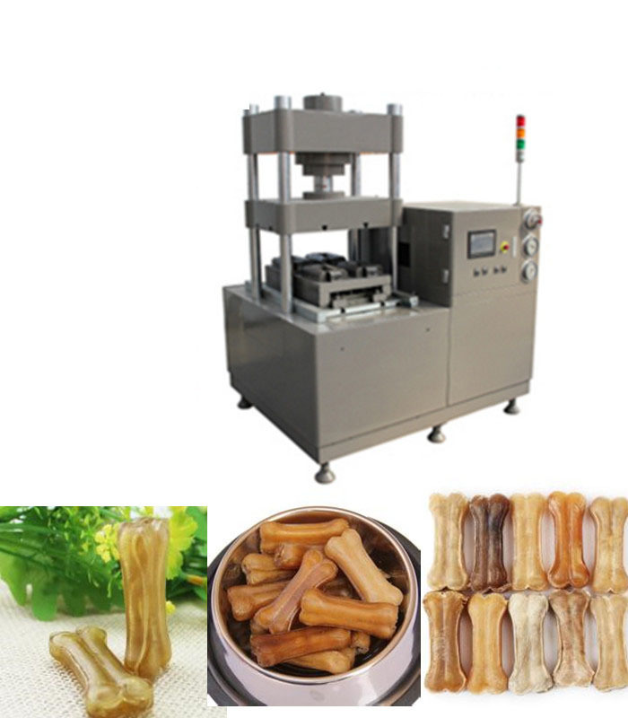 Máquina de perfuração pressionada natural, descorada, fumada dos ossos do couro cru para o animal de estimação