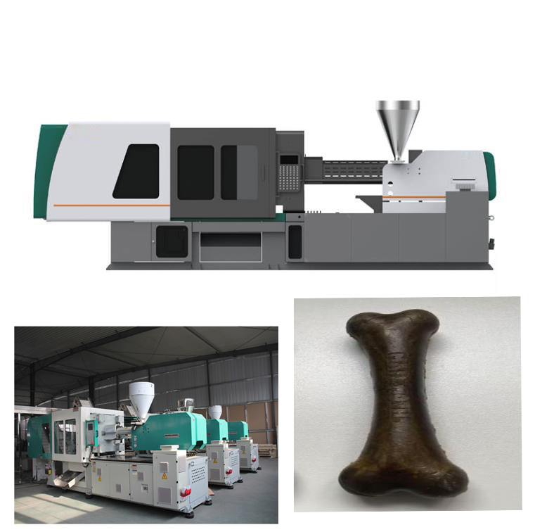 A grande máquina do deleite do cão do desempenho, cão mastiga a máquina da produção da alimentação animal