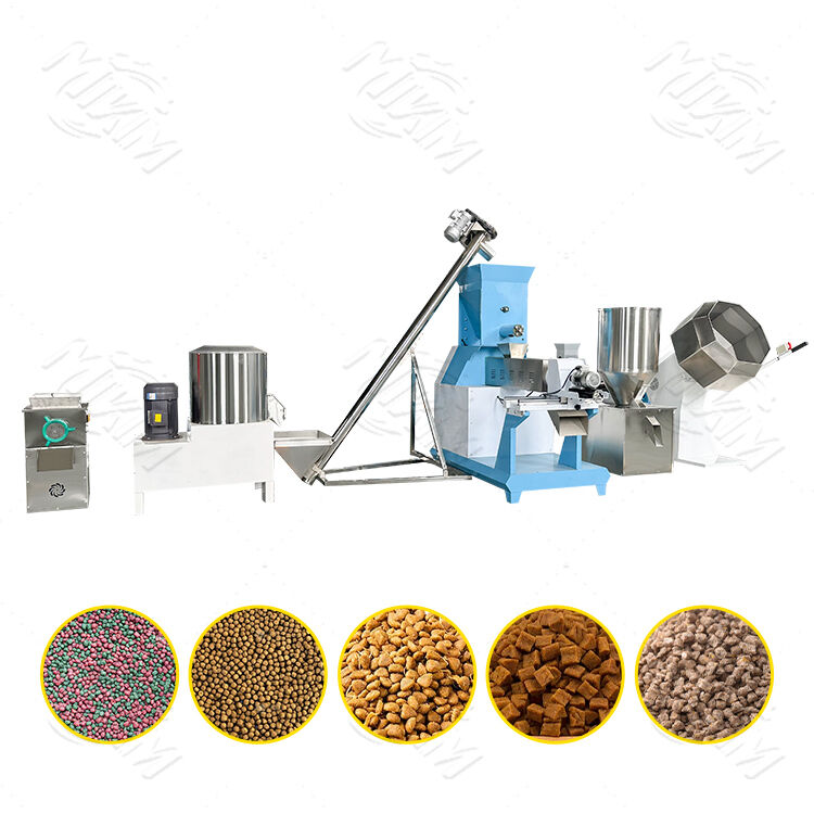 MIKIM Linha de extrusão de ração para peixes de 200 kg