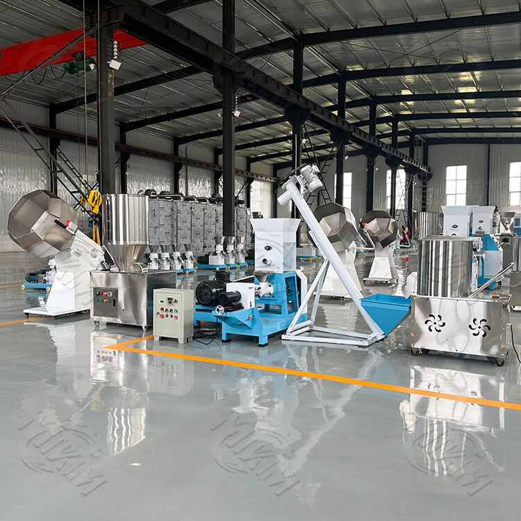 500-2000kg/h Cat Dog Rabbit Feed Pellet Making Extrusion Processing Line