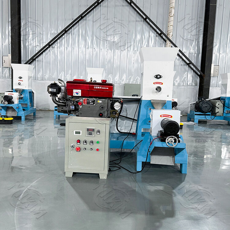 Saves feed and is highly efficient! Diesel-powered floating fish feed extruder machine and fish feed pellet machine – a money-making tool for fish farmers.