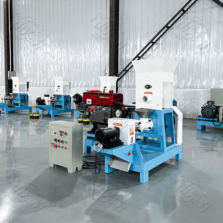 Motor diesel 22HP Diesel Floating Fish Feed Pellet Maker Machine 100kg/hora Preço na Austrália