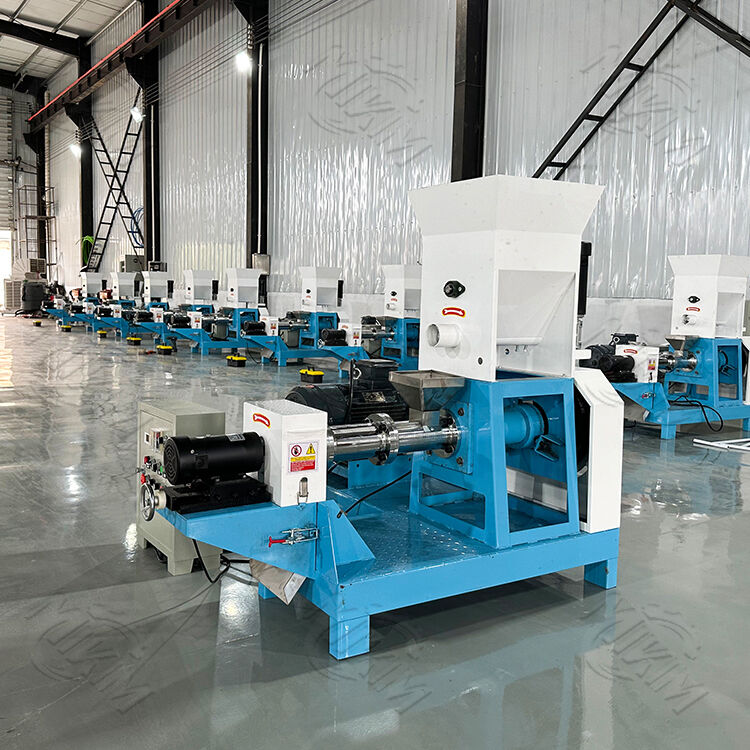 Máquina de Pellets de Ração Flutuante para Peixes Extrusora de Ração para Peixes Pequenos Afundantes