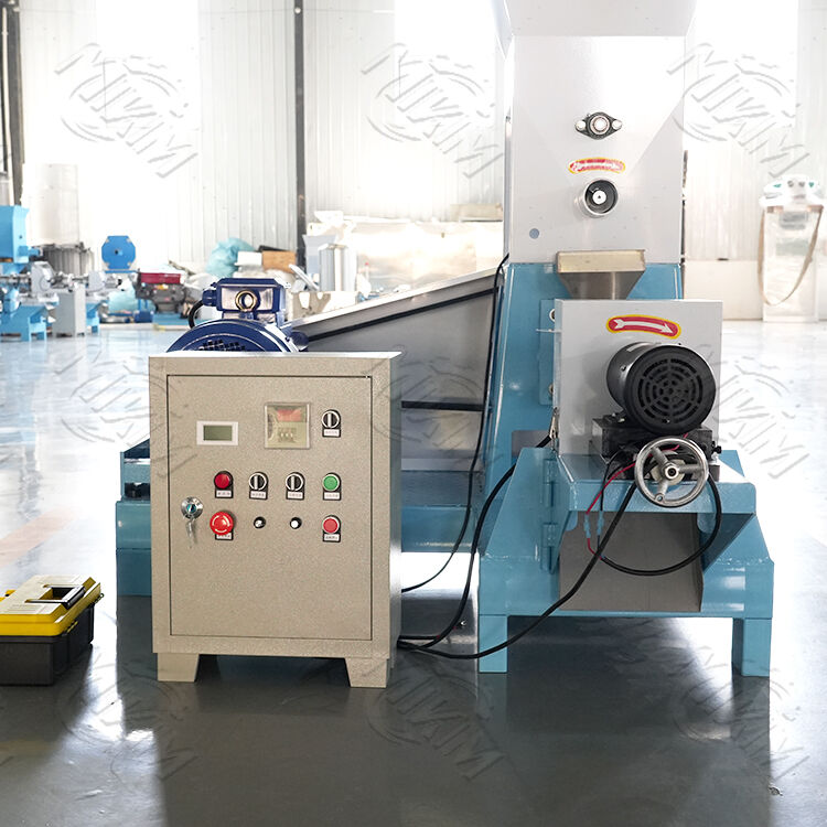 Preço por grosso 40-200 kg/h Máquina de extrusão de alimentos para peixes mini flutuante Máquina de fabricação de pellets para peixes flutuantes para fazendas
